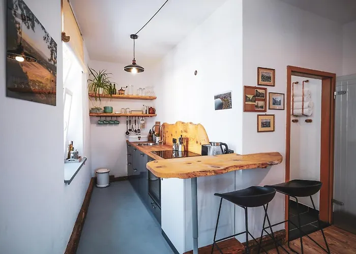 Zur Alten Post, 48qm Individualapartment Mit Blick über Zittaus Altstadt, Im Altstadtkern Umrandet Vom Zittauer Gebirge Apartment