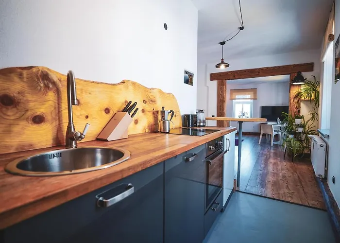 Zur Alten Post, 48qm Individualapartment Mit Blick über Zittaus Altstadt, Im Altstadtkern Umrandet Vom Zittauer Gebirge *