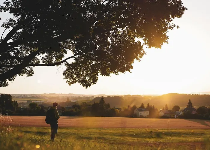 Zur Alten Post, 48qm Individualapartment Mit Blick Ueber Zittaus Altstadt, Im Altstadtkern Umrandet Vom Zittauer Gebirge شقة